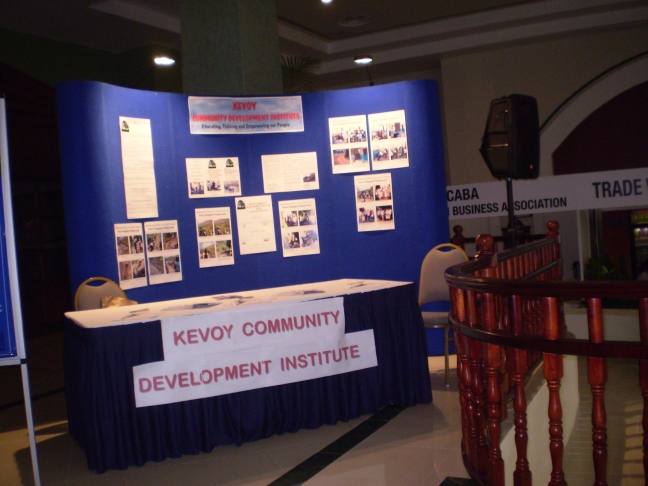 KCDI's booth at  Caribbean Week of Agriculture in Jamaica